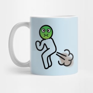 Fart Emoji Face Mug